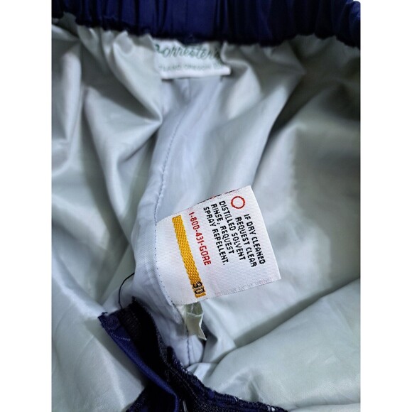 Forrester’s Outerwear Gore-Tex Pants Men's XL Blue Lined Waterproof Golf USA - Picture 6 of 10